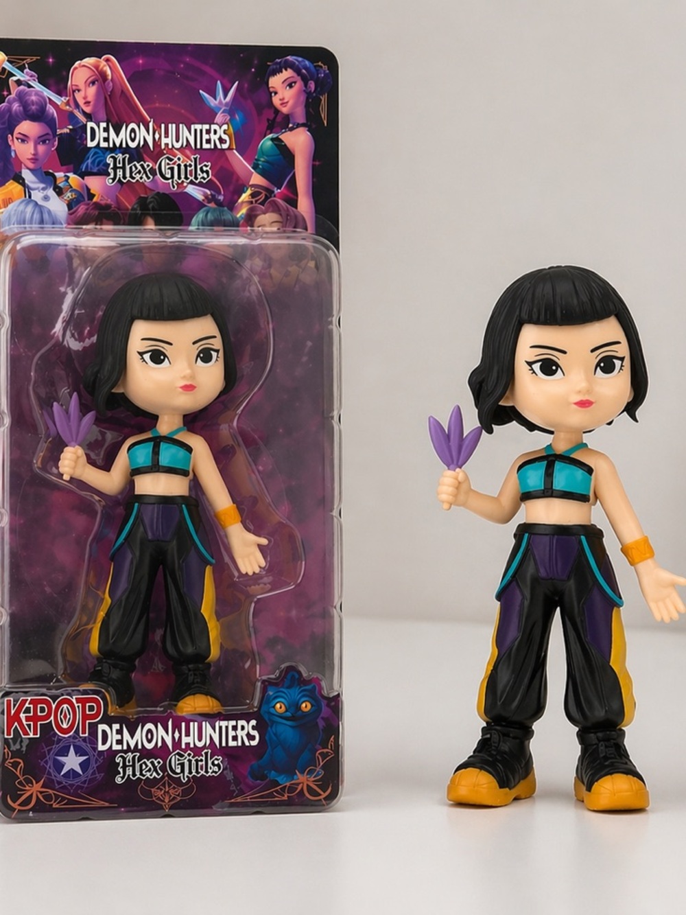 KPOP Demon Hunters Zoey Doll – Hex Girls Figure – Brand New in Box